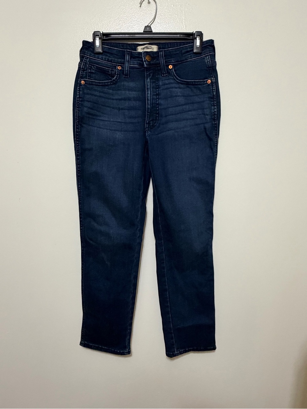 Madewell Women’s Straight Leg Jeans — Dark Indigo
